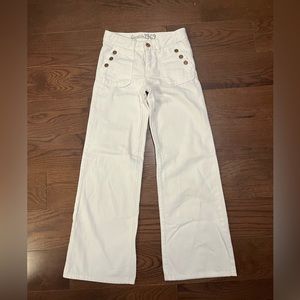Gap Girls White Flare Jeans